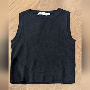 Zara Black Tank Top